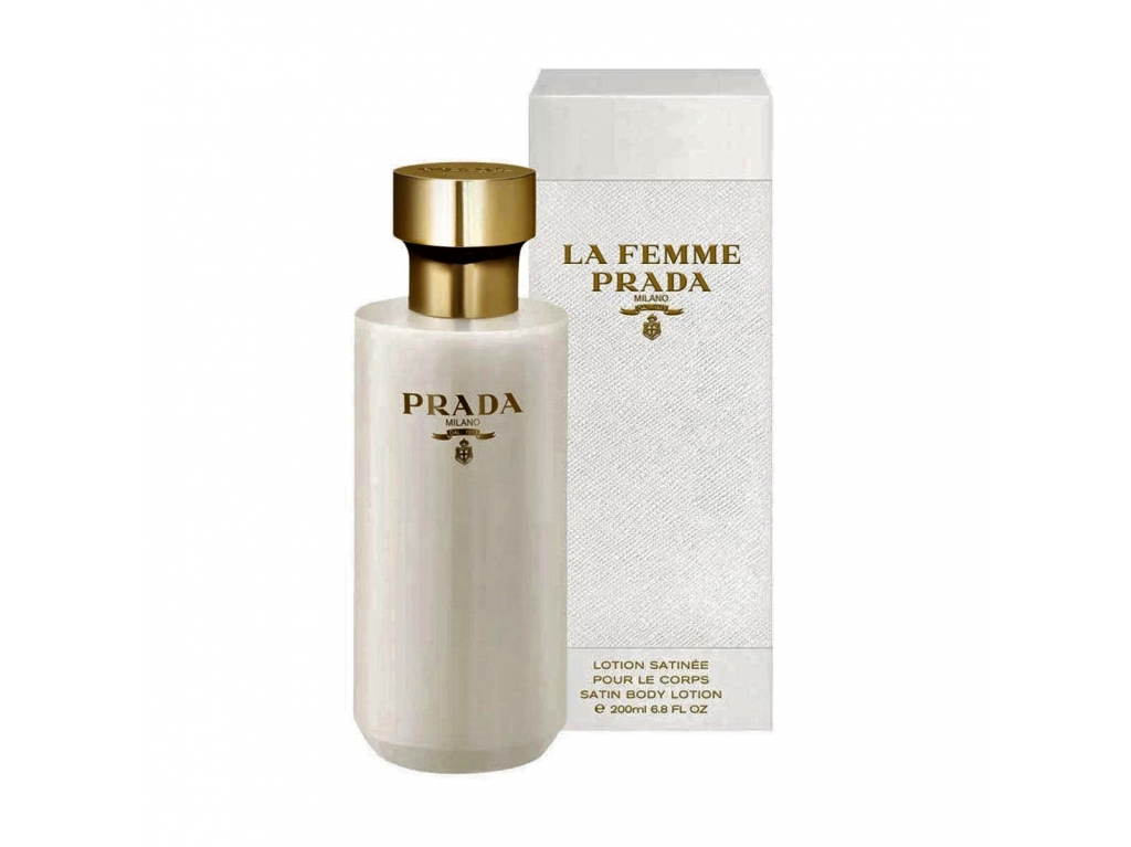 la femme prada satin body lotion